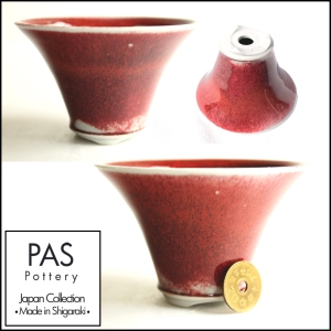 S.JAPAN RED 022-PAS pottery-2014